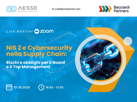Webinar NIS 2 e Cybersecurity nella Supply Chain