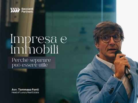Impresa e immobili: perché separare può essere utile