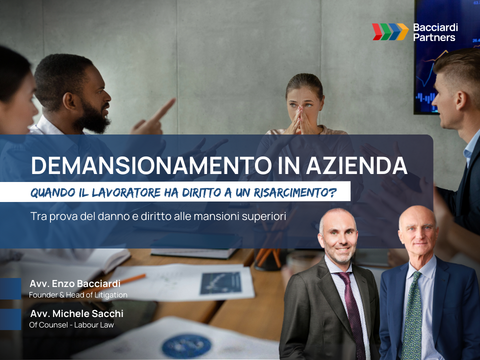 Demansionamento in azienda