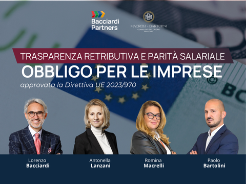 Trasparenza retributiva e parità salariale