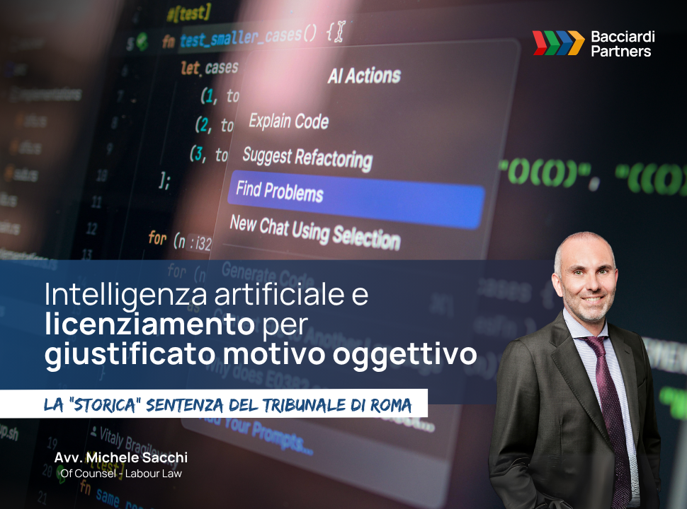 Intelligenza artificiale e licenziamento per giustificato motivo oggettivo