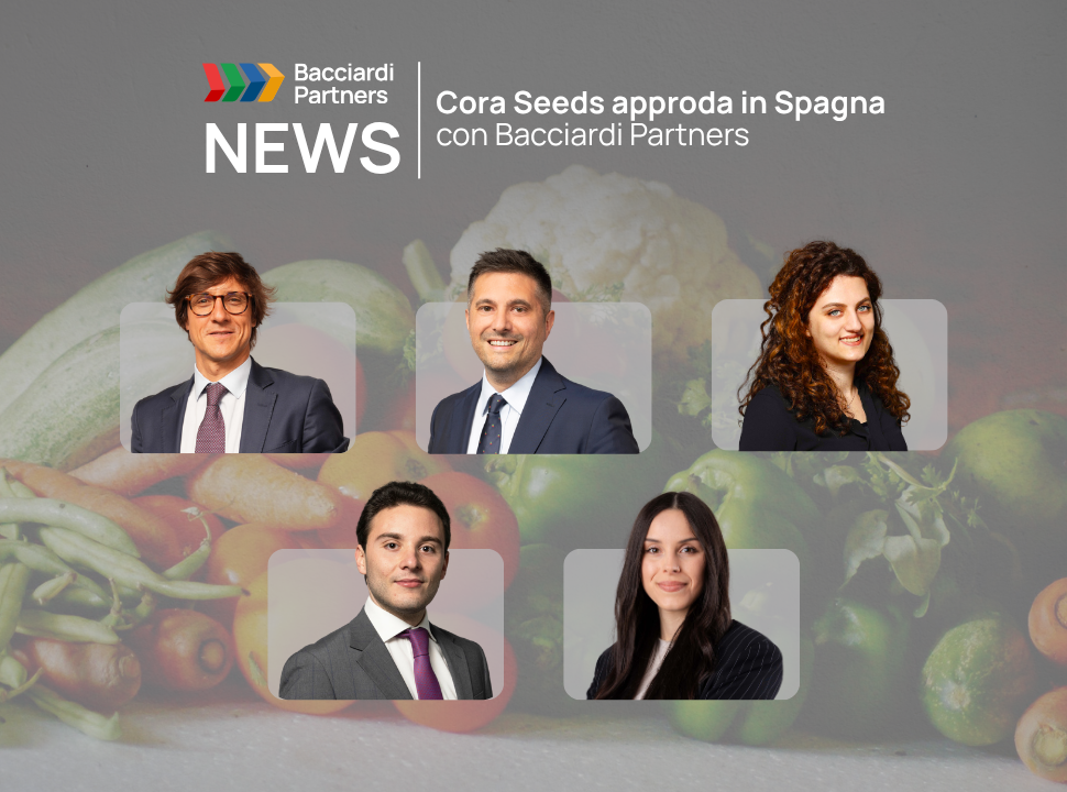 Cora Seeds approda in Spagna con Bacciardi Partners