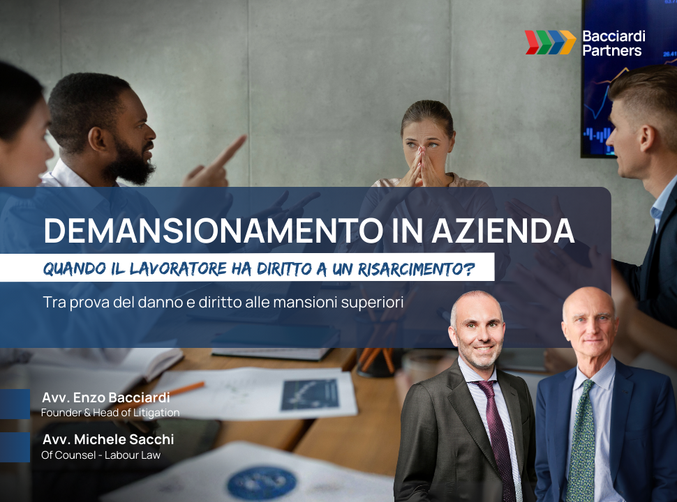 Demansionamento in azienda