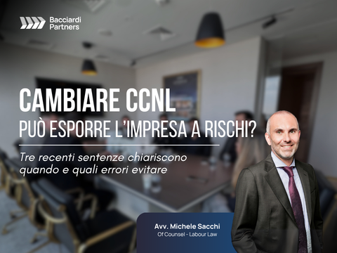 Cambiare CCNL può esporre l'impresa a rischi?
