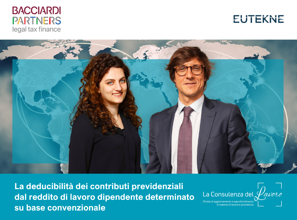 Avv. Tommaso Fonti e avv. Valeria Zega Bacciardi Partnres per Eutekne