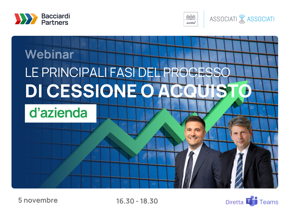 evento operazioni straordinarie bacciardi partners renato capanna pier federico orciari