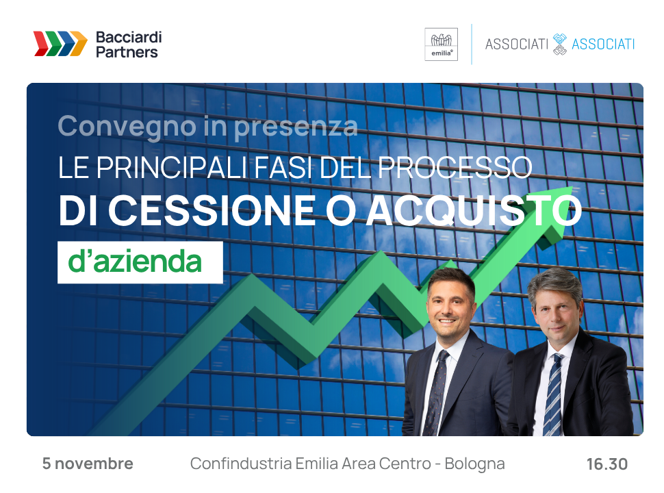 evento operazioni straordinarie bacciardi partners renato capanna pier federico orciari
