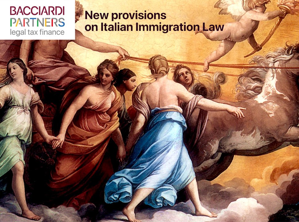 New provisions on Italian Immigration Law_Bacciardi Partners