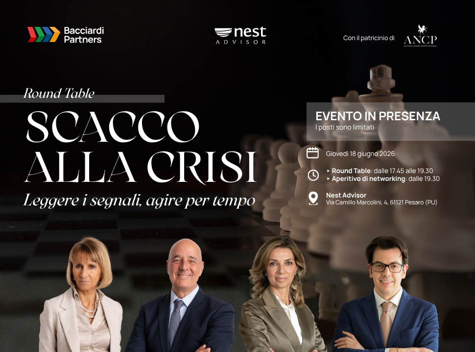 Evento Scacco alla crisi: leggere i segnali, agire per tempo
