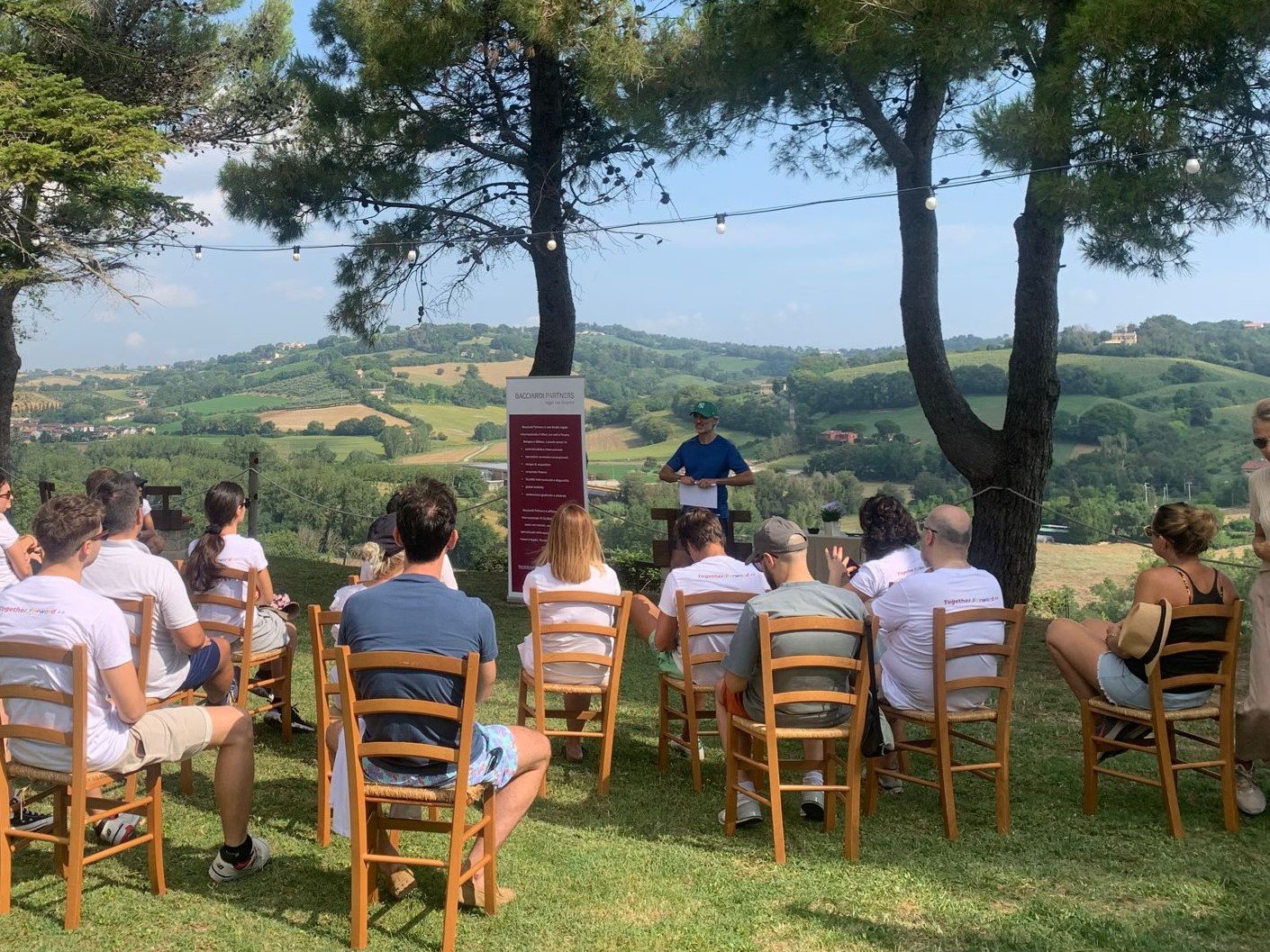 Discorso Avv Lorenzo Bacciardi evento team building