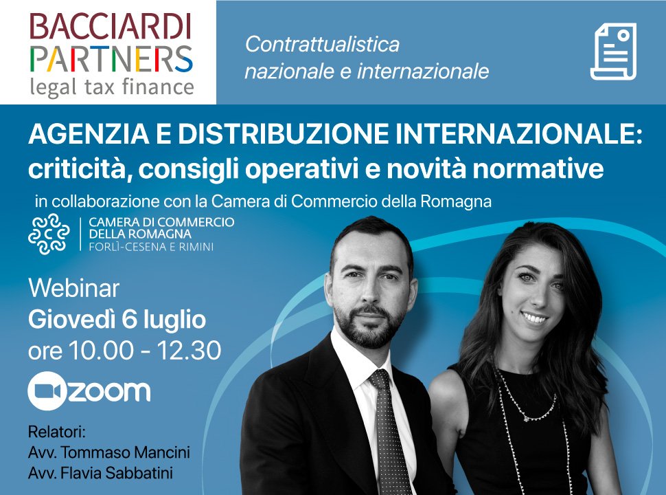 webinar agenzia e distribuzione internazionale_Bacciardi Partners_Camera di Commercio della Romagna